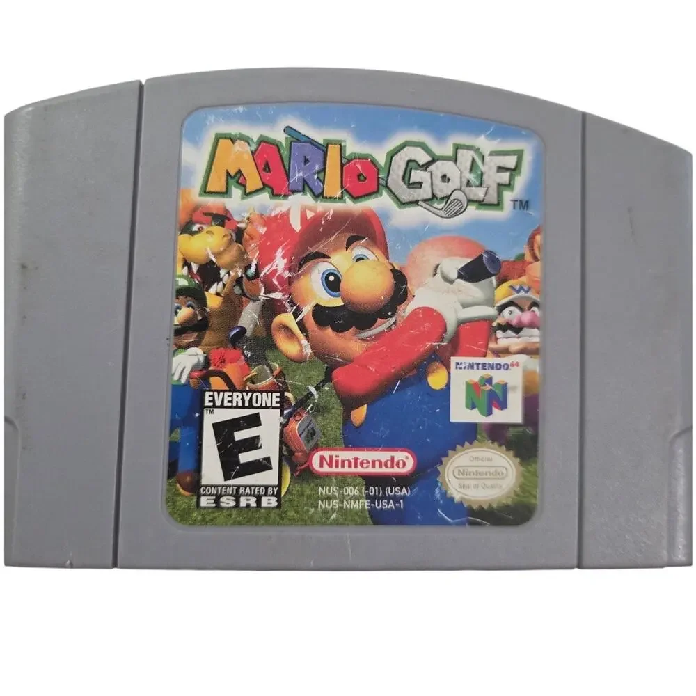 Vtg Mario Golf Nintendo 64 N64 Cartridge Only Authentic